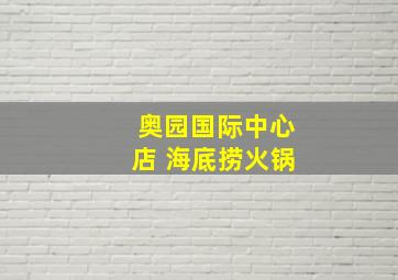 奥园国际中心店 海底捞火锅